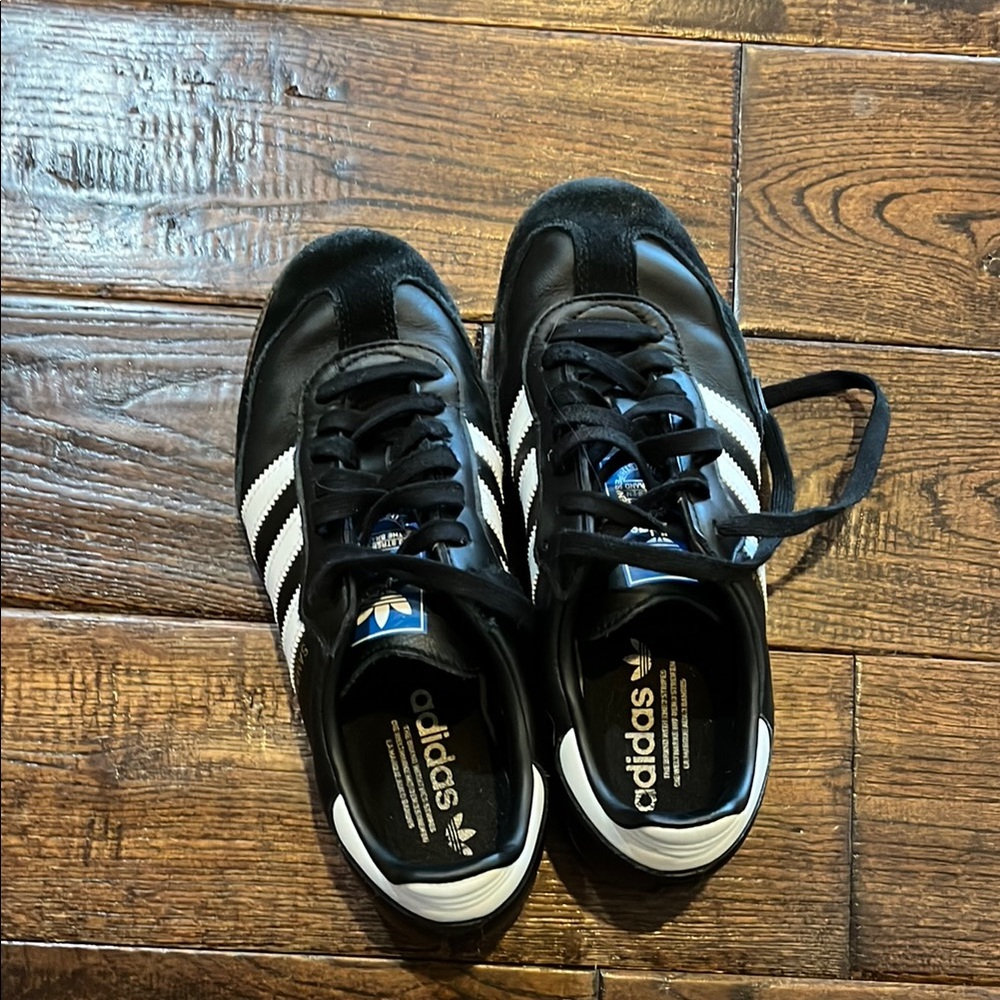 Adidas Black and White Classic Sneakers